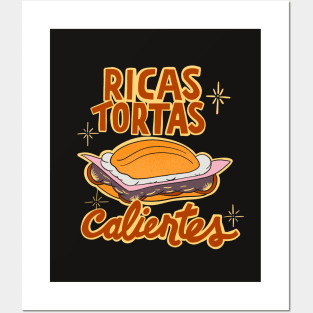 Ricas Tortas Calientes Posters and Art